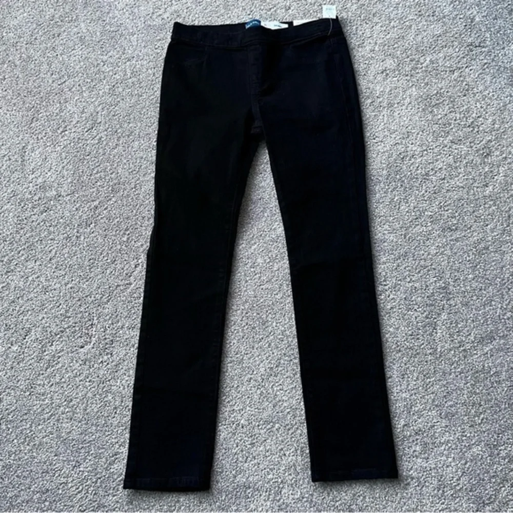 NWT Old Navy girls black skinny jegging jeans size XL 14-16